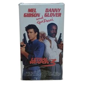 Lethal Weapon 3  VHS tape 1h 58m